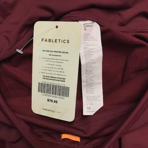 Fabletics Mid-Rise Legging NWT - Picture 7 of 7